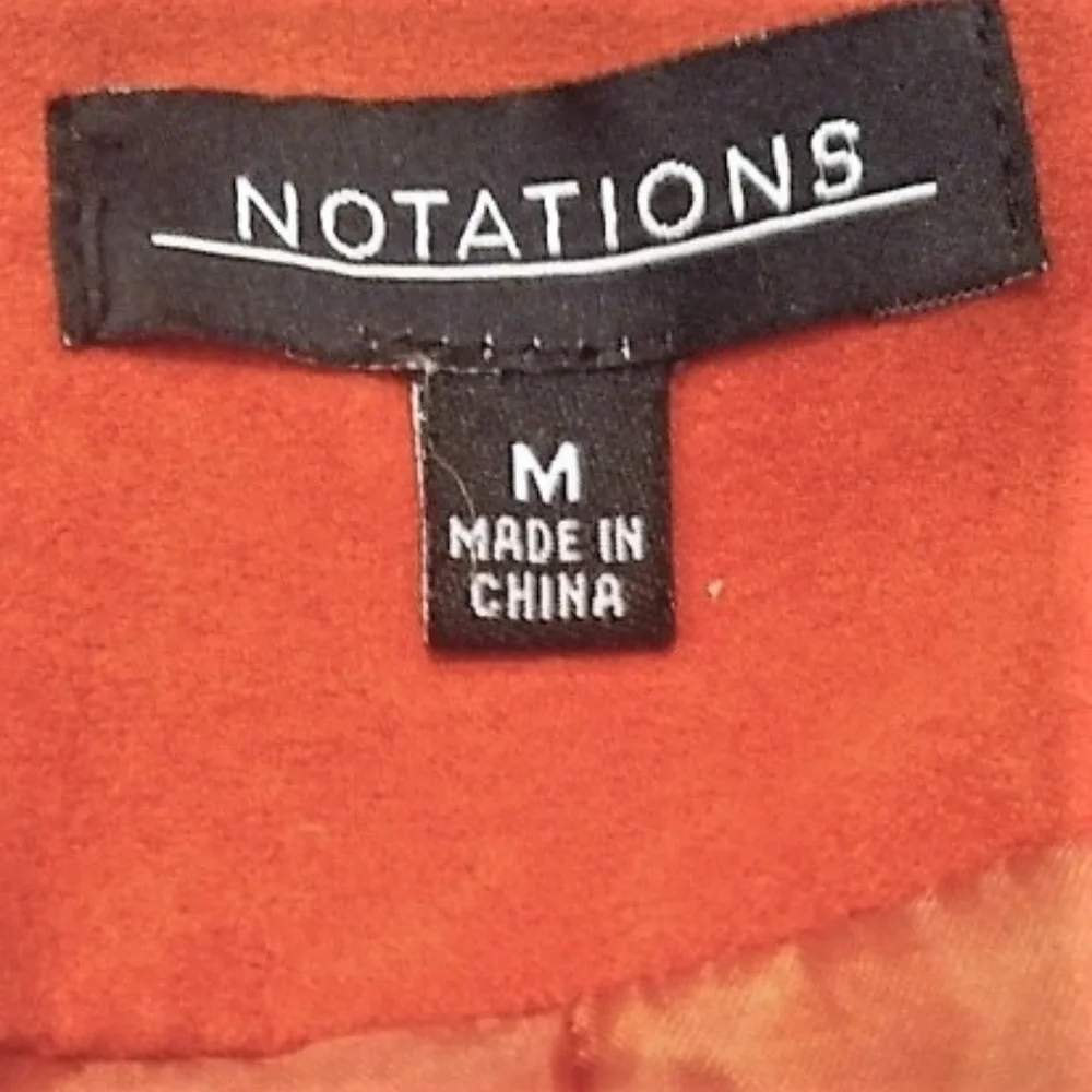 Faux Suede by Notations EUC M - Picture 2 of 6